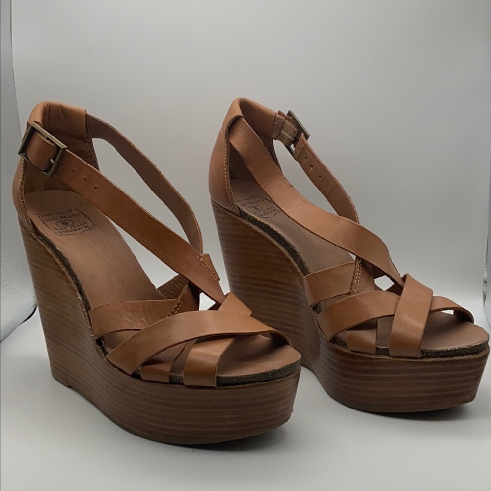 Lucky Brand Brown Wedges